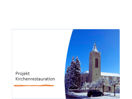 Projekt Kirchenrestauration