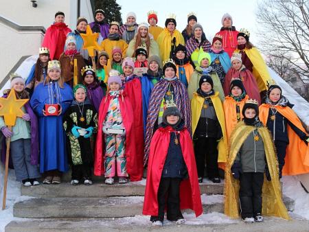 Sternsingen für Schulbildung