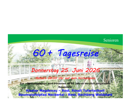 60 + Tagesreise